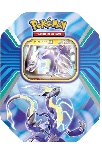 Pokemon Tin-Box Paldea-Legenden Miraidon - Englisch