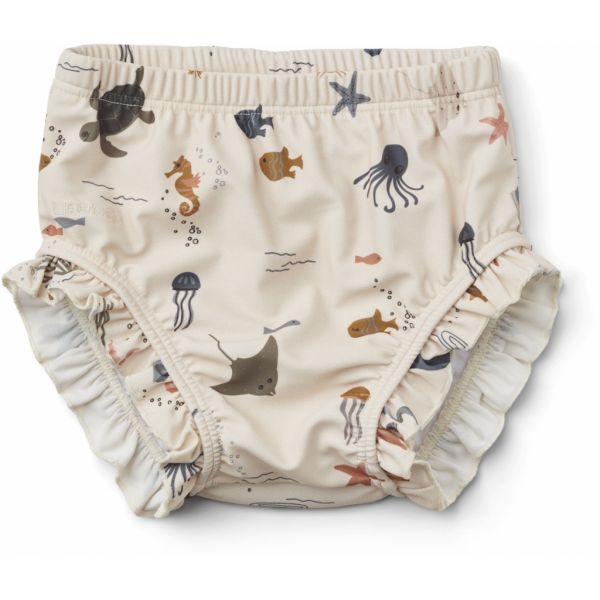 LIEWOOD - Mila Baby Schwimmpants Sea Creature Sandy