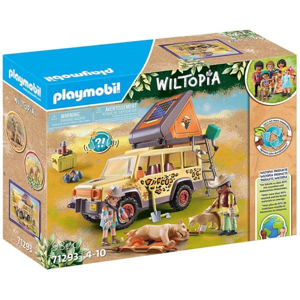 PLAYMOBIL® 71293 - Wiltopia - Mit dem Geländewagen bei den Löwen