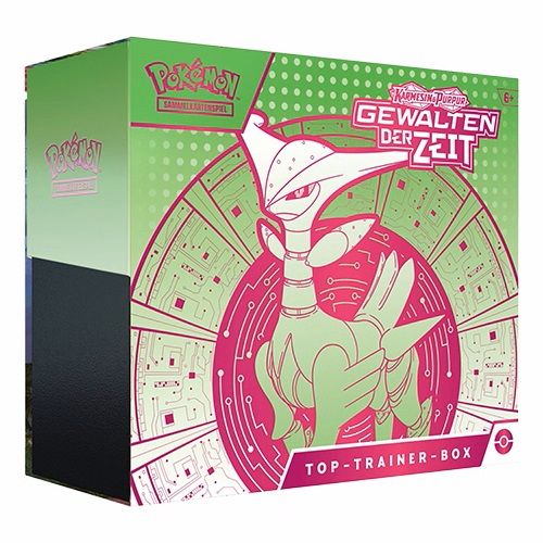 Pokemon Elite Trainer Box Gewalten der Zeit Eisenblatt - Deutsch