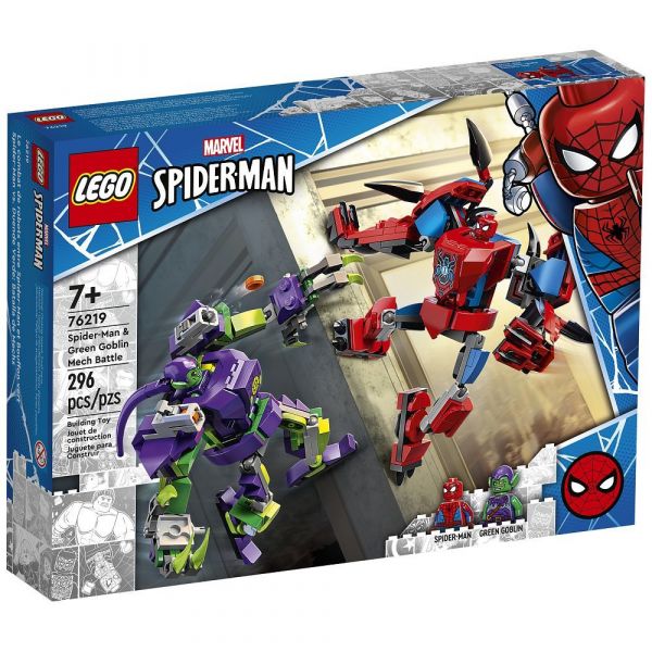 LEGO® Marvel Spider-Man 76219 - Spider-Mans und Green Goblins Mech-Duell