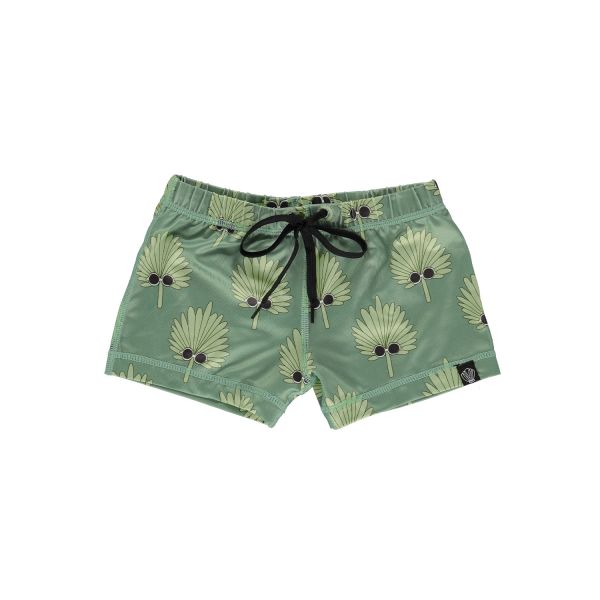 Beach &amp; Bandits - UV Badeshorts Palmwedel Olive