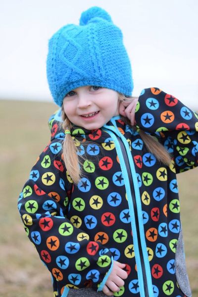 Green Baby - Softshell Jacke Stars Boy Ganzjahres Version