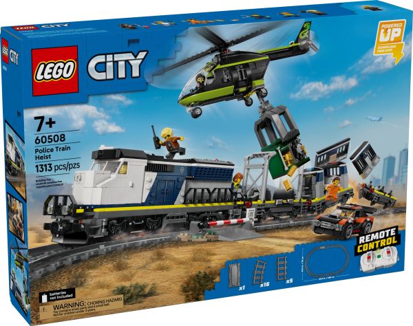LEGO® City 60508 - Überfall auf den Polizeizug