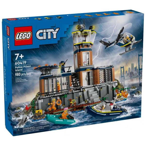 LEGO® City 60419 - Polizeistation auf der Gefängnisinsel