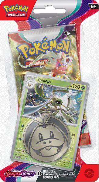 Pokemon Scarlet &amp; Violet Checklane Blister – Englisch