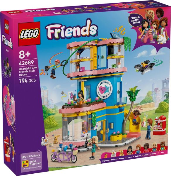 LEGO® Friends 42689 - Heartlake City Clubhaus der Freunde