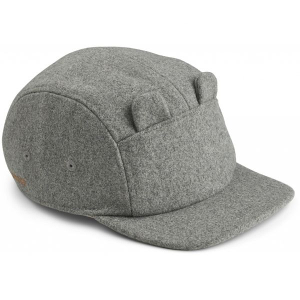 LIEWOOD - Reese Cap Wollfilz Ohren Grey Melange