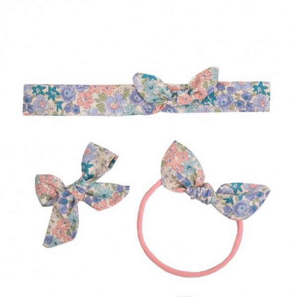 Ul &amp; Ka - Haarclip, Haarband, Haarband mini Set Violet Flowers