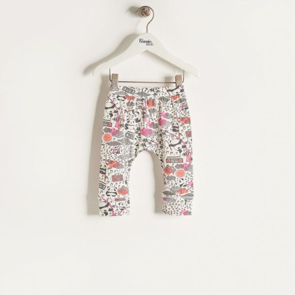 Bonniemob - Leggings Panda Print pink