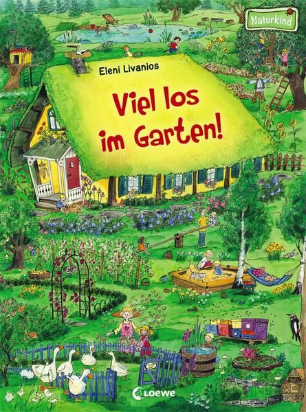 Loewe Verlag - Wimmelbuch Viel los im Garten