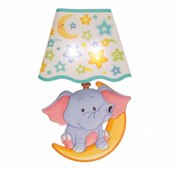 LED Wandsticker Lampe Elefant