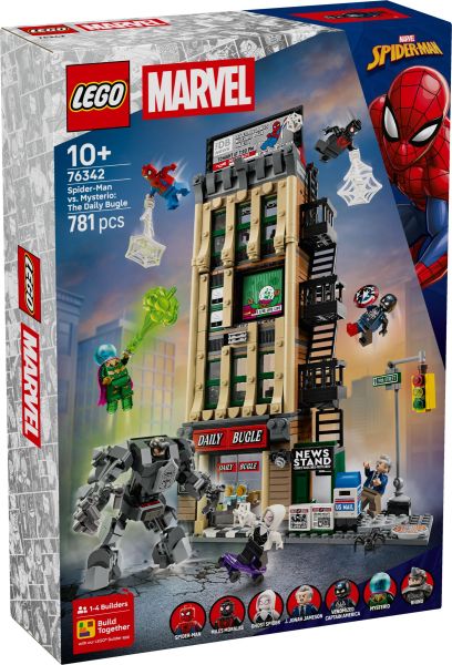 LEGO® Super Heroes 76342 – Spider-Man vs. Mysterio: Daily Bugle