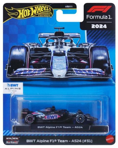 Hot Wheels Formel 1 Premium Alpine Ocon 2024