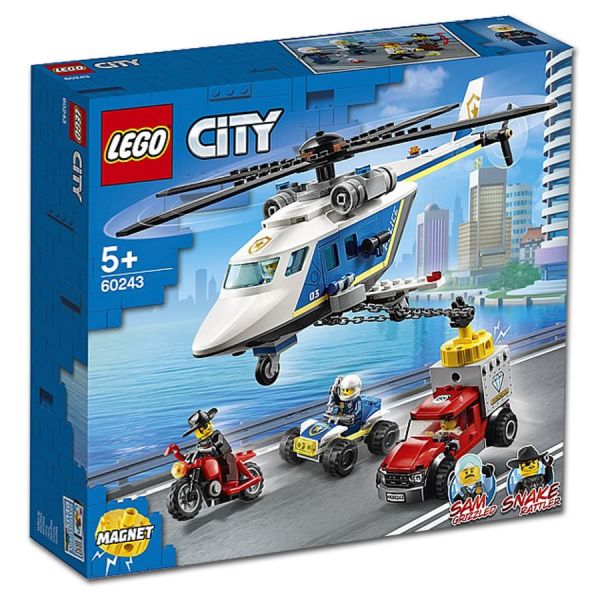 LEGO® City 60243 - Verfolgungsjagd mit dem Polizeihubschrauber