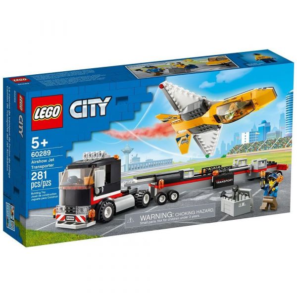 LEGO® City 60289 - Flugshow-Jet-Transporter