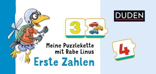 Duden - Meine Puzzlekette mit Rabe Linus - Erste Zahlen