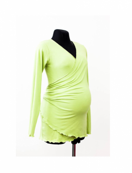 Angel wings 070 - Sommer Trage-Sweater lime