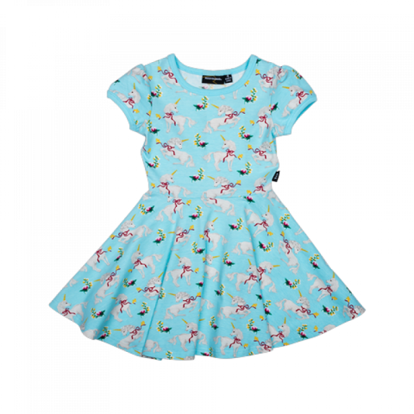 Rock your Baby - Kleid White Unicorns