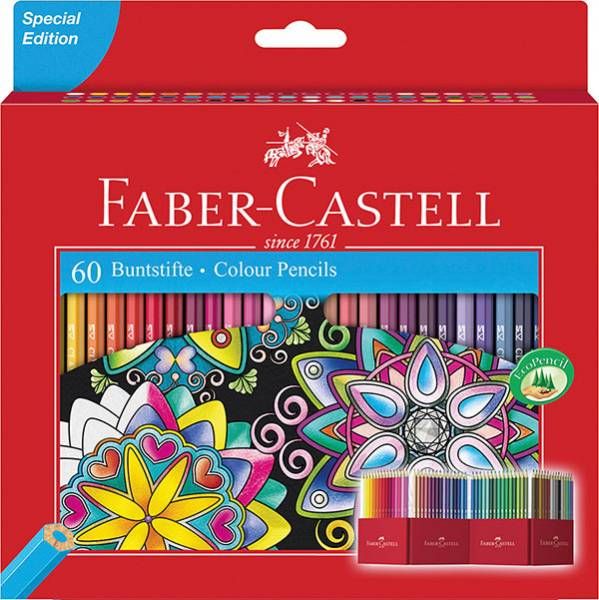 Faber-Castell - Buntstifte Castle 60er Set