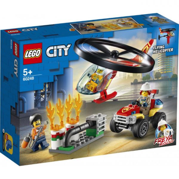 LEGO® City 60248 - Einsatz mit dem Feuerwehrhubschrauber