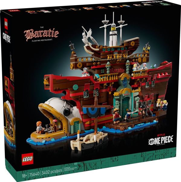 LEGO® ONE PIECE 75640 - Baratié, das Schwimmende Restaurant