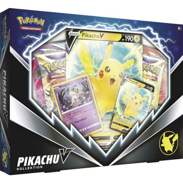 AMIGO - Pokemon Pikachu V Box - Französisch