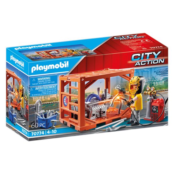 PLAYMOBIL® 70774 - Containerfertigung