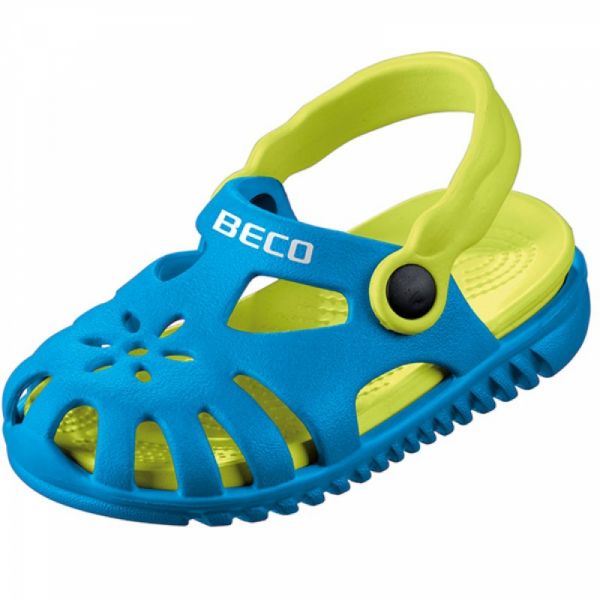 BECO - Kinder- Badesandale blau
