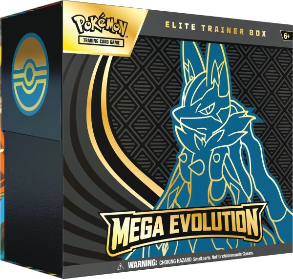 Pokemon ME01 Mega Evolution Elite Trainer Box Lucario - Deutsch