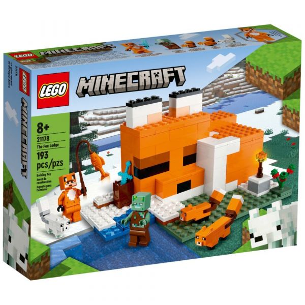 LEGO® Minecraft 21178 - Die Fuchs-Lodge