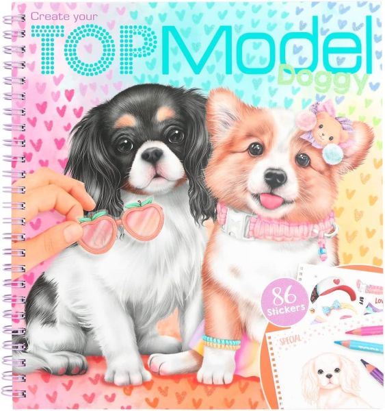 Depesche - TOPModel Create your Doggy Malbuch