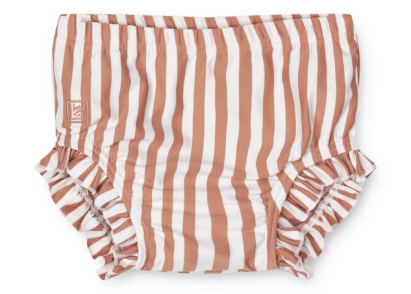 LIEWOOD - Mila Baby Schwimmpants Streifen Rose Creme