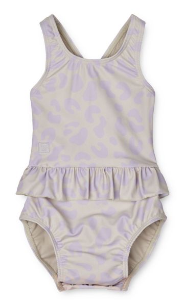 LIEWOOD - Amina Baby UV Badeanzug Leo Misty Lilac