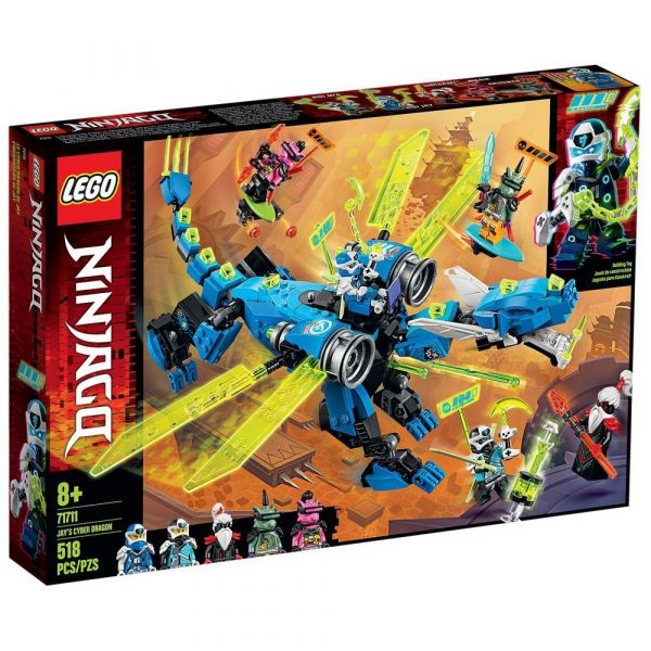 LEGO® Ninjago 71711 - Jays Cyber-Drache