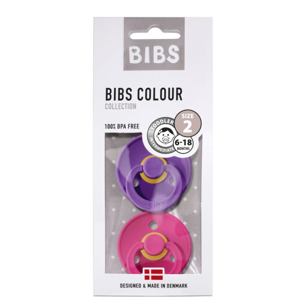 BIBS - Pink / Violet Gr. 2