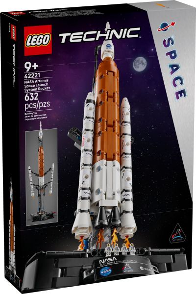 LEGO® Technic 42221 - NASA Artemis SLS-Schwerlastrakete