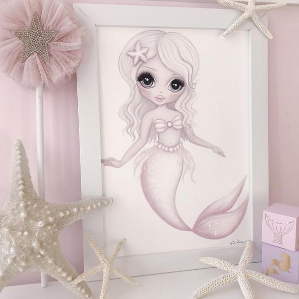 Isla Dream Prints - Poster Jewel die Meerjungfrau
