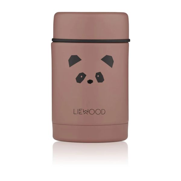 LIEWOOD - Thermobecher Nadja Panda Dark Rose 250 ml