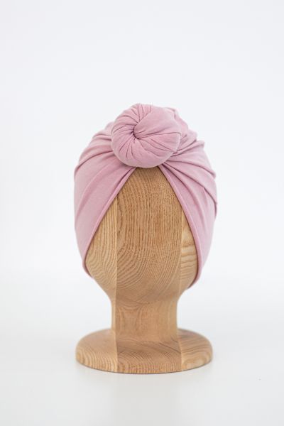 Looks by Luks - Turban Organic Vintage Rose runder Bun