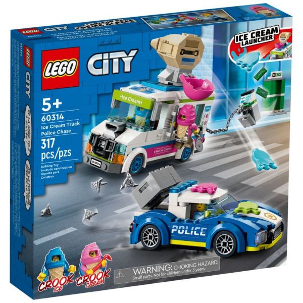 LEGO® City 60314 - Eiswagen-Verfolgungsjagd