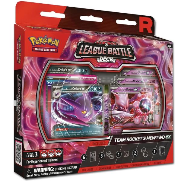 Pokemon Team Rockets Mewtu ex League Battle Deck - DE