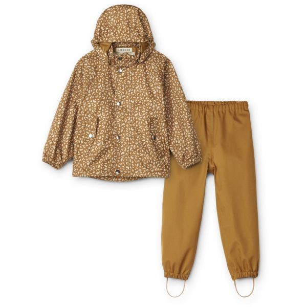 LIEWOOD - Parker Softshell Regenbekleidungsset Mini Leo Golden Caramel
