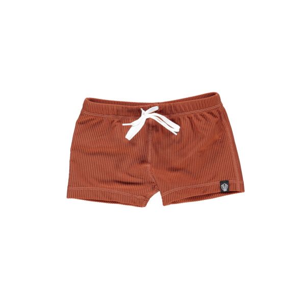 Beach &amp; Bandits - UV Badeshorts Ribbed Earth