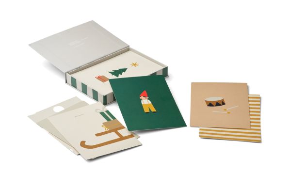 LIEWOOD - Papier Collection: Bryce Postkarten Set Holiday Mix