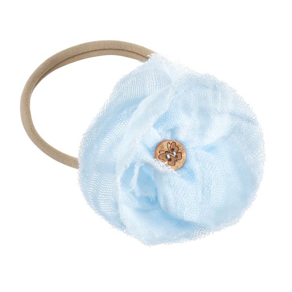 Maylily - Haarband rustikal Rose Hellblau