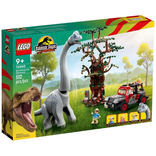 LEGO® Jurassic Park 30th Anniversary 76960 - Entdeckung des Brachiosaurus