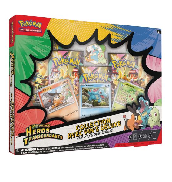 Pokémon ME02.5 Premiers Partenaires Deluxe Pin Collection - FR