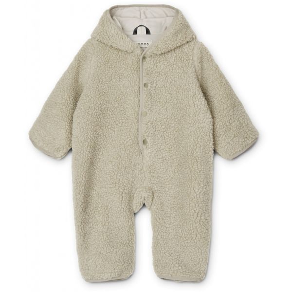 LIEWOOD - Baby Overall Teddystoff Mist