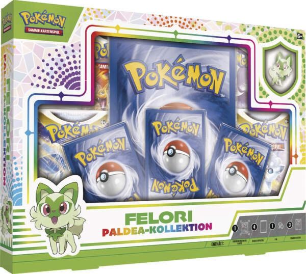 AMIGO - Pokemon Paldea Box Felori - Englisch